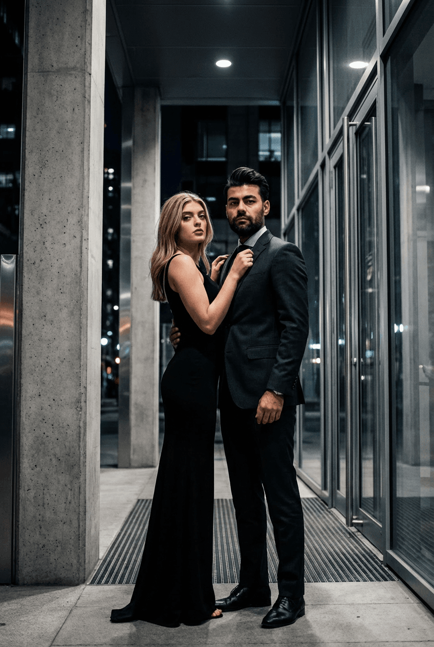 Fashion & Editorial Style - Professional AI couple photo package | Couple AI